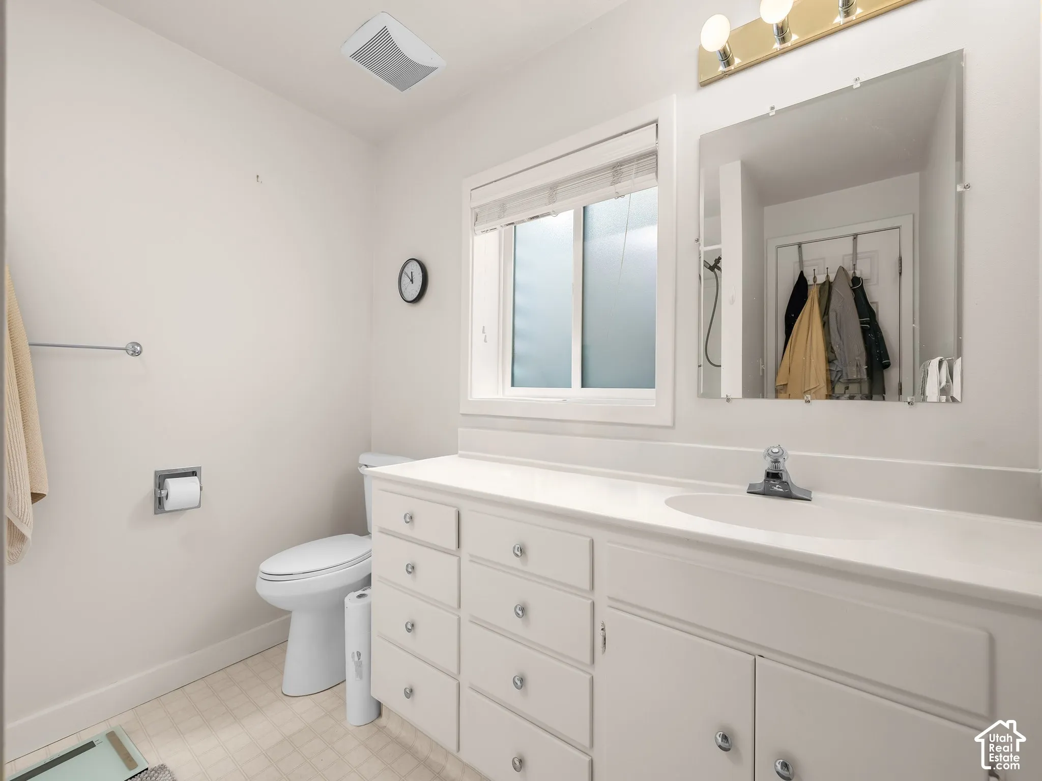 Basement bathroom