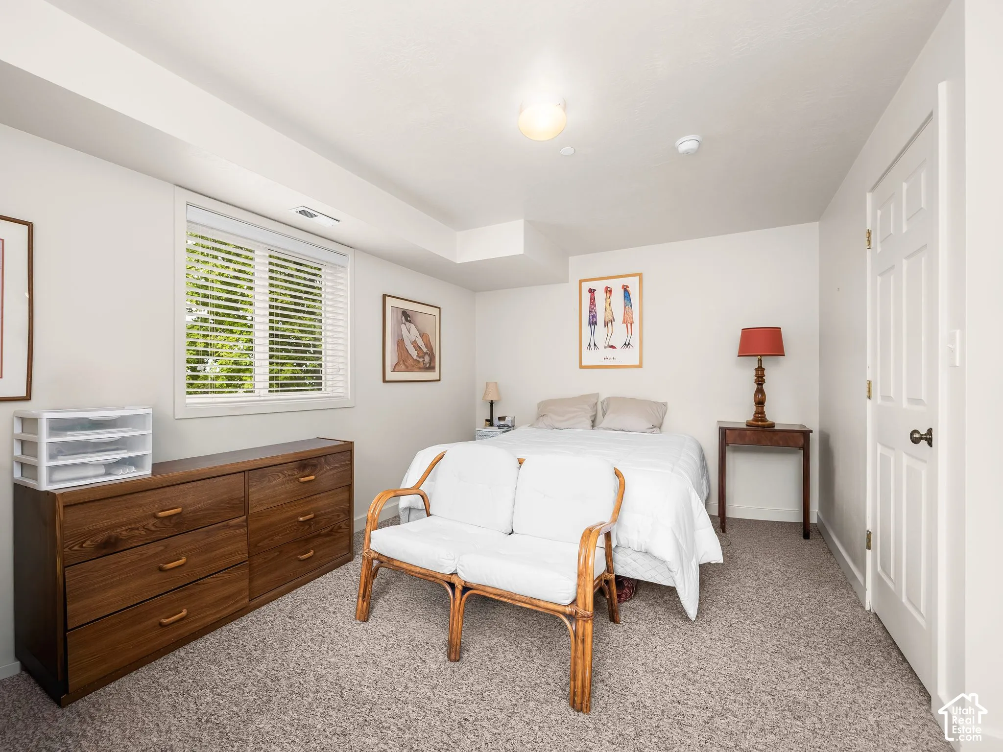 Basement bedroom