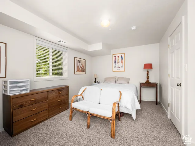 Basement bedroom