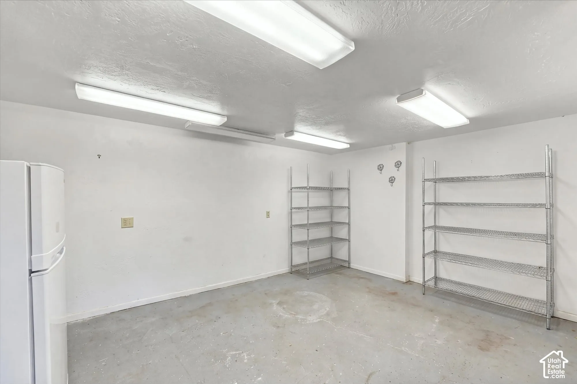 View of the 250 sq ft space without storage items