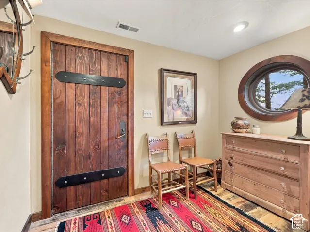 Stylish Western foyer