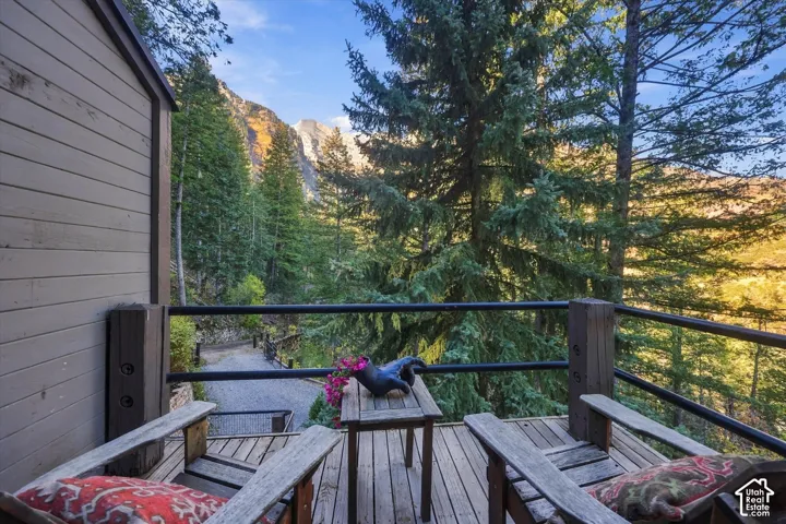 Amazing private balcony off bedroom