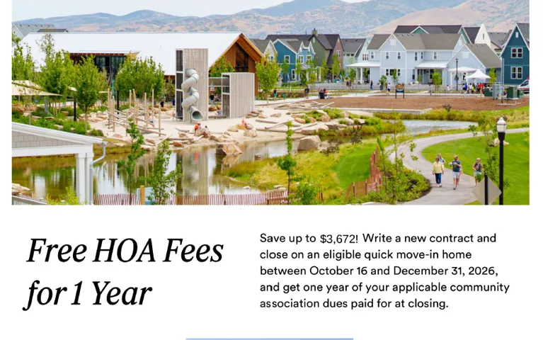 Promotional Incentive Disclosure. Outlining the terms and conditions for community association fee coverage regarding the property