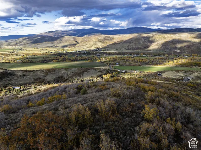 Elevated parcel featuring expansive mountain topography, diverse native vegetation, and sweeping valley terrain