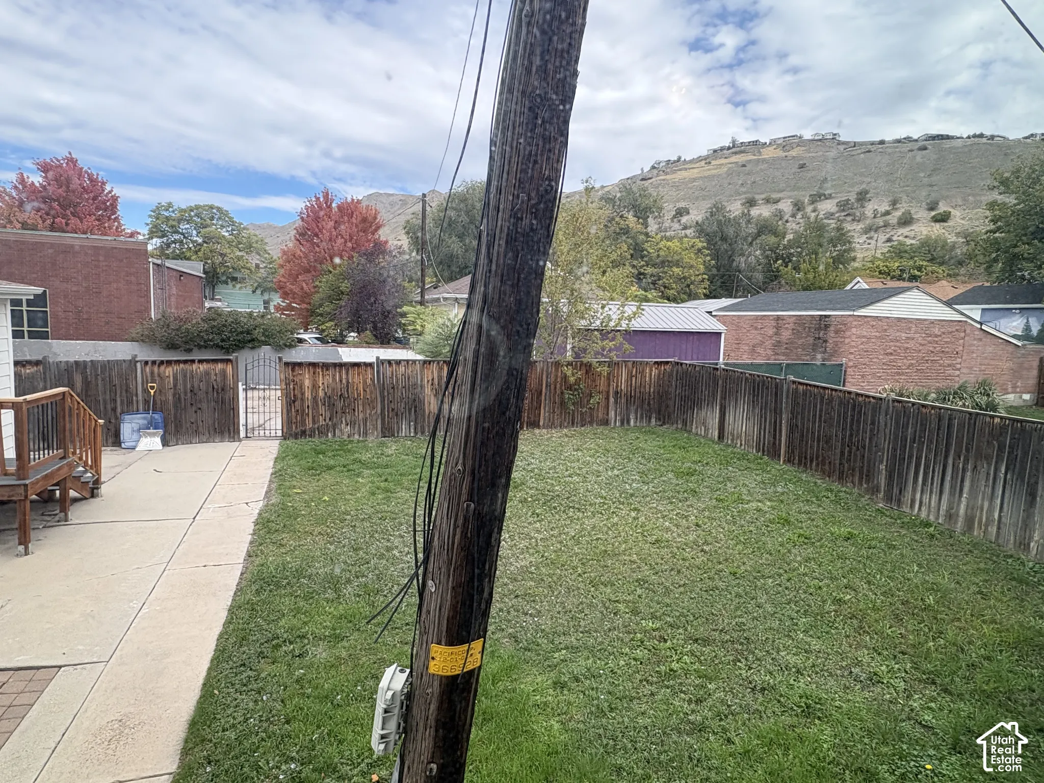 view from 270 A bedroom window