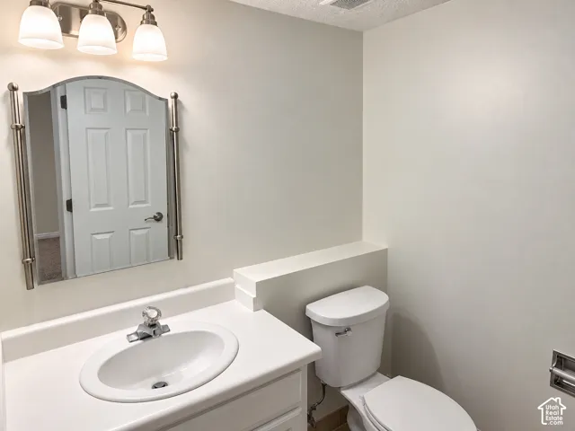 Basement half bathroom