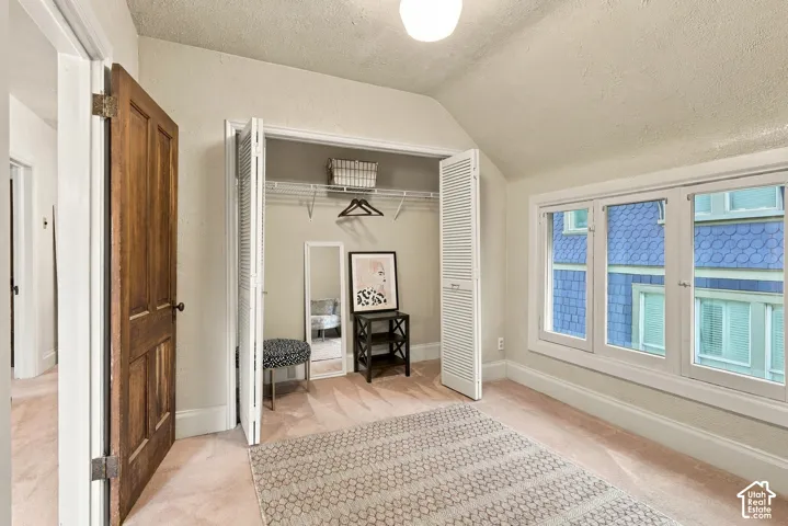 This space is off the bedroom just shown and could be used in a variety of ways.