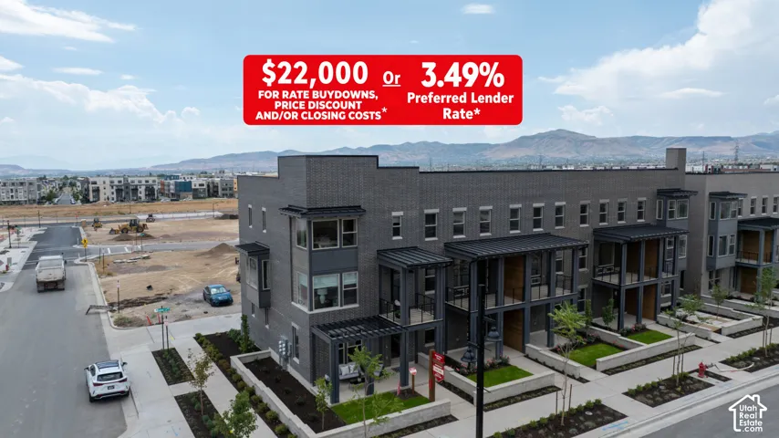 Promotional Marketing Material. Outlining financial incentives and lending options available for the property