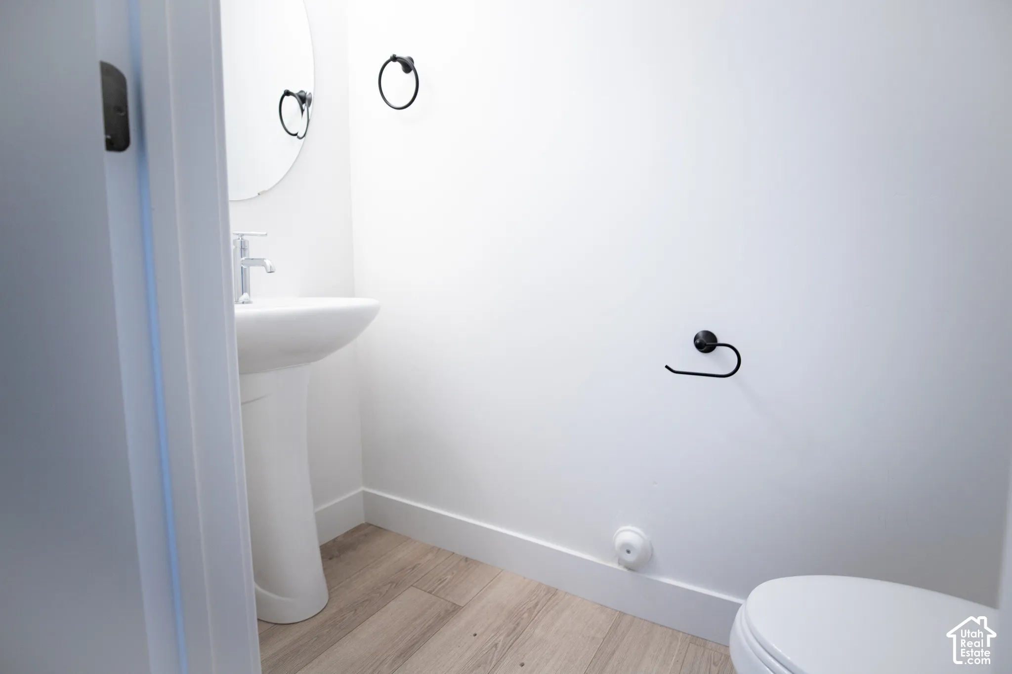 Main floor powder room