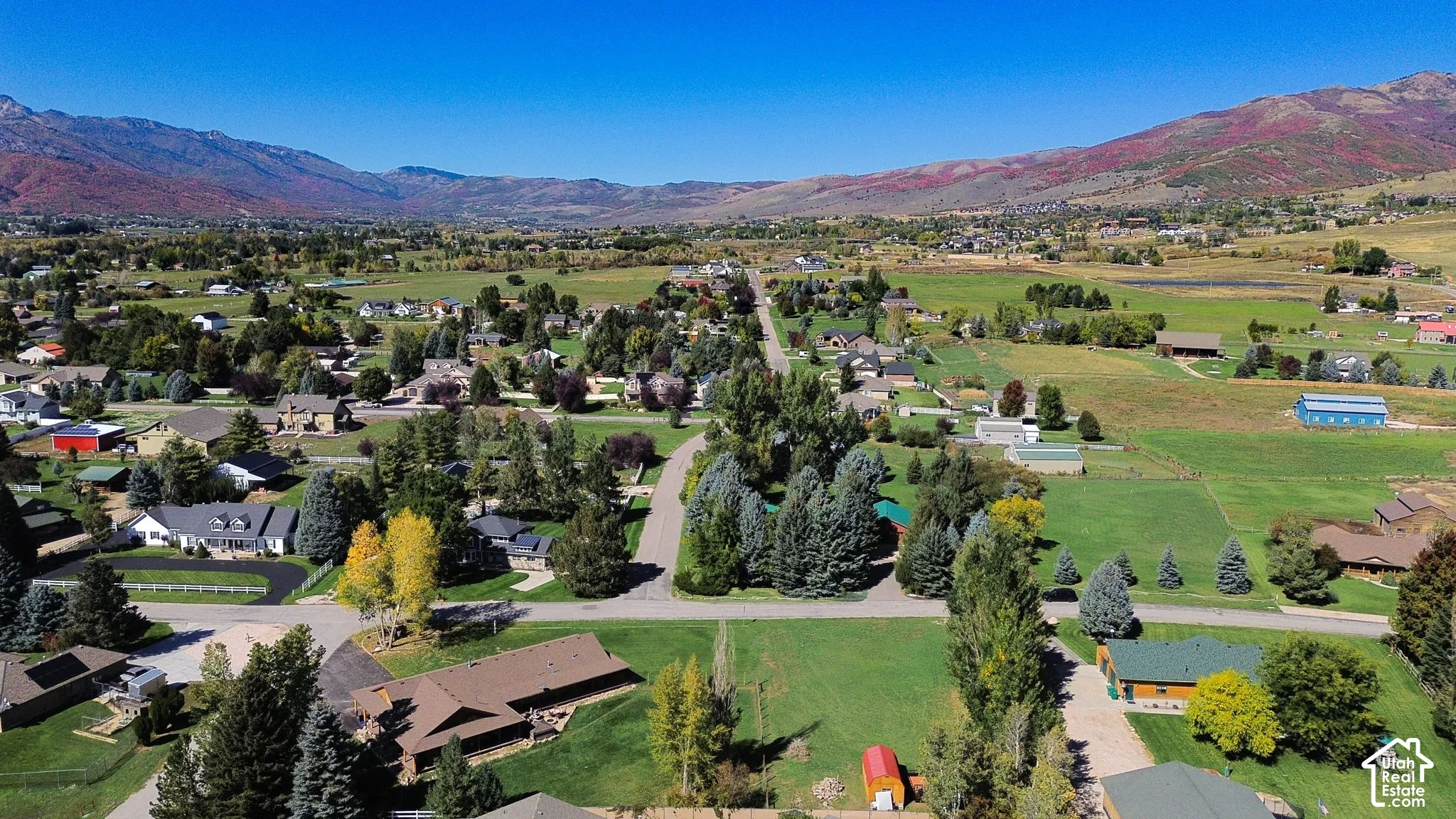 Drone of the lot and surrounding views