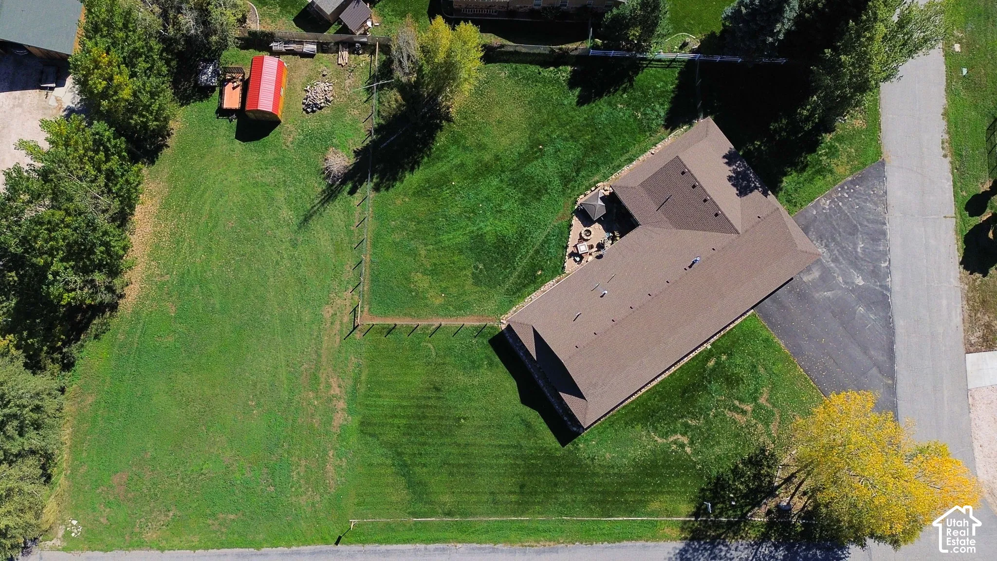 Drone of the lot and surrounding views