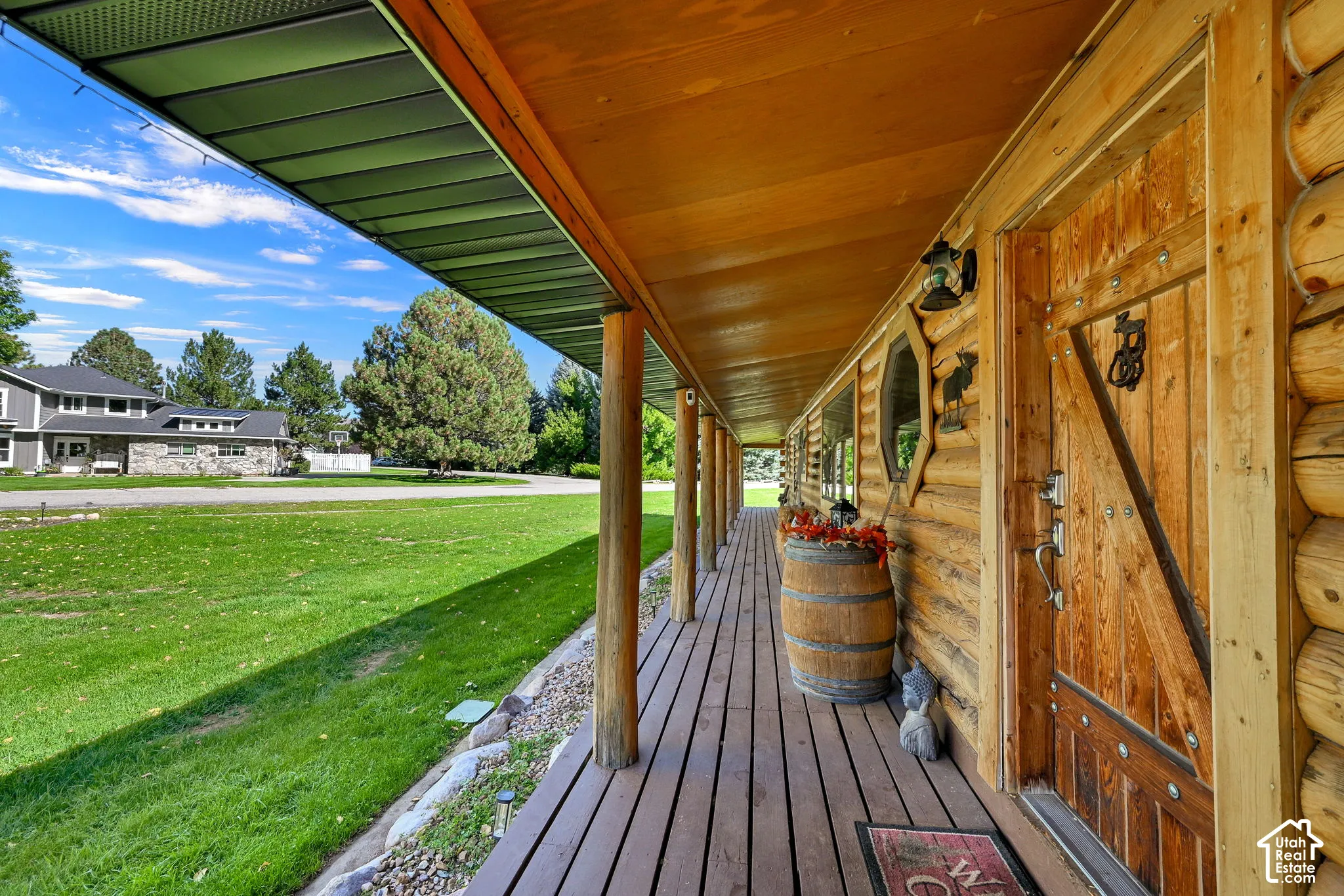 1,100 square feet of wrap around porch!!!