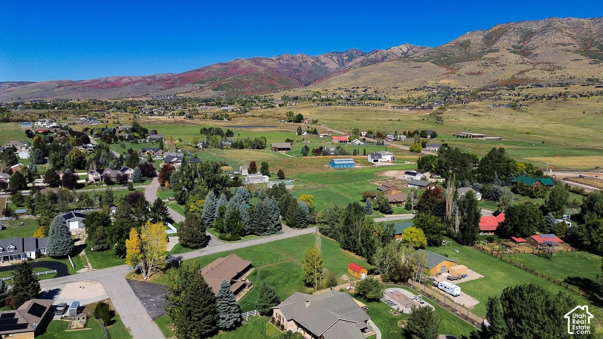 Drone of the lot and surrounding views