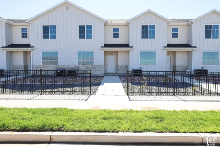 Front of the townhome