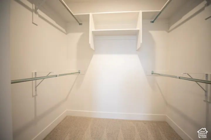 Primary walk-in closet