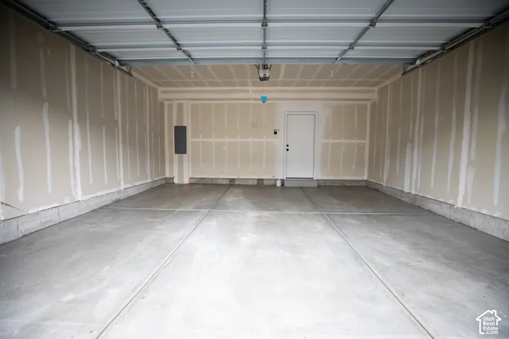 Large 2 car garage