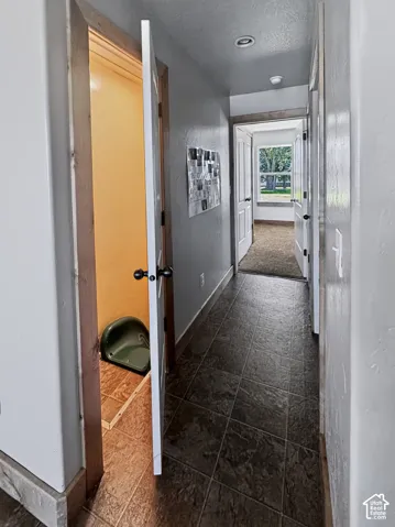 Slide access to the basement from the main floor.