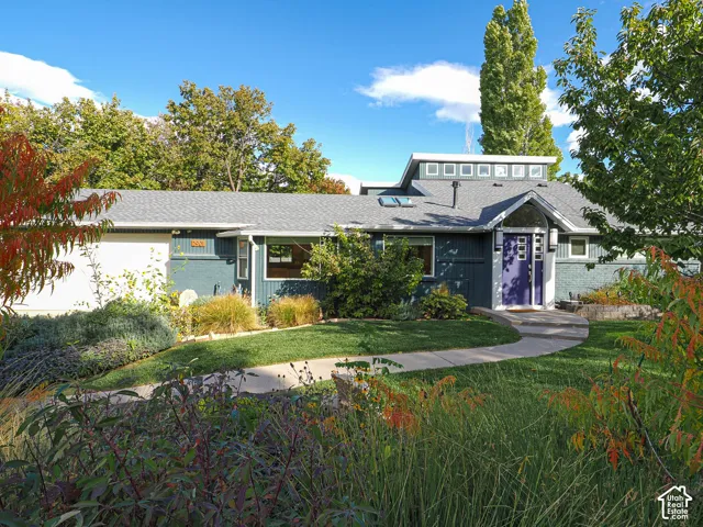 South facing and fully landscaped.