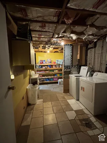 Utility and laundry room