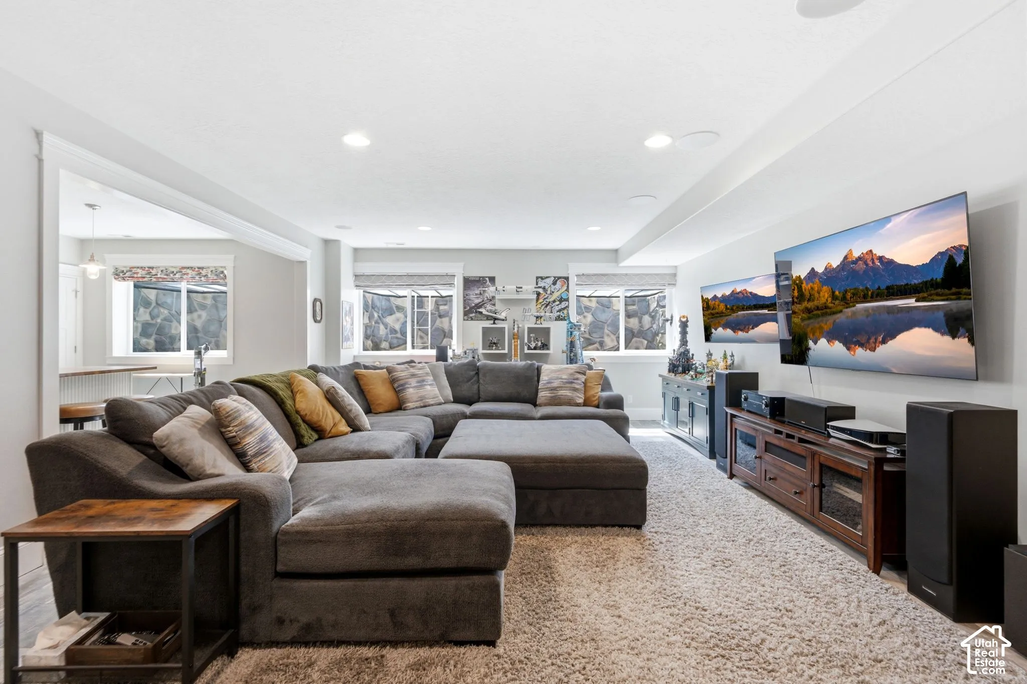 Lower level-ADU family room