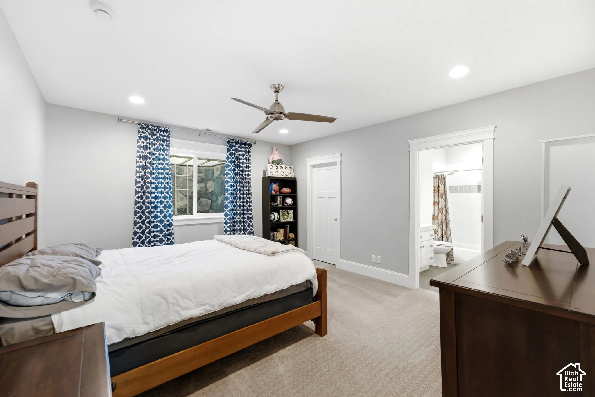Lower level-ADU bedroom 4 with designated bathroom