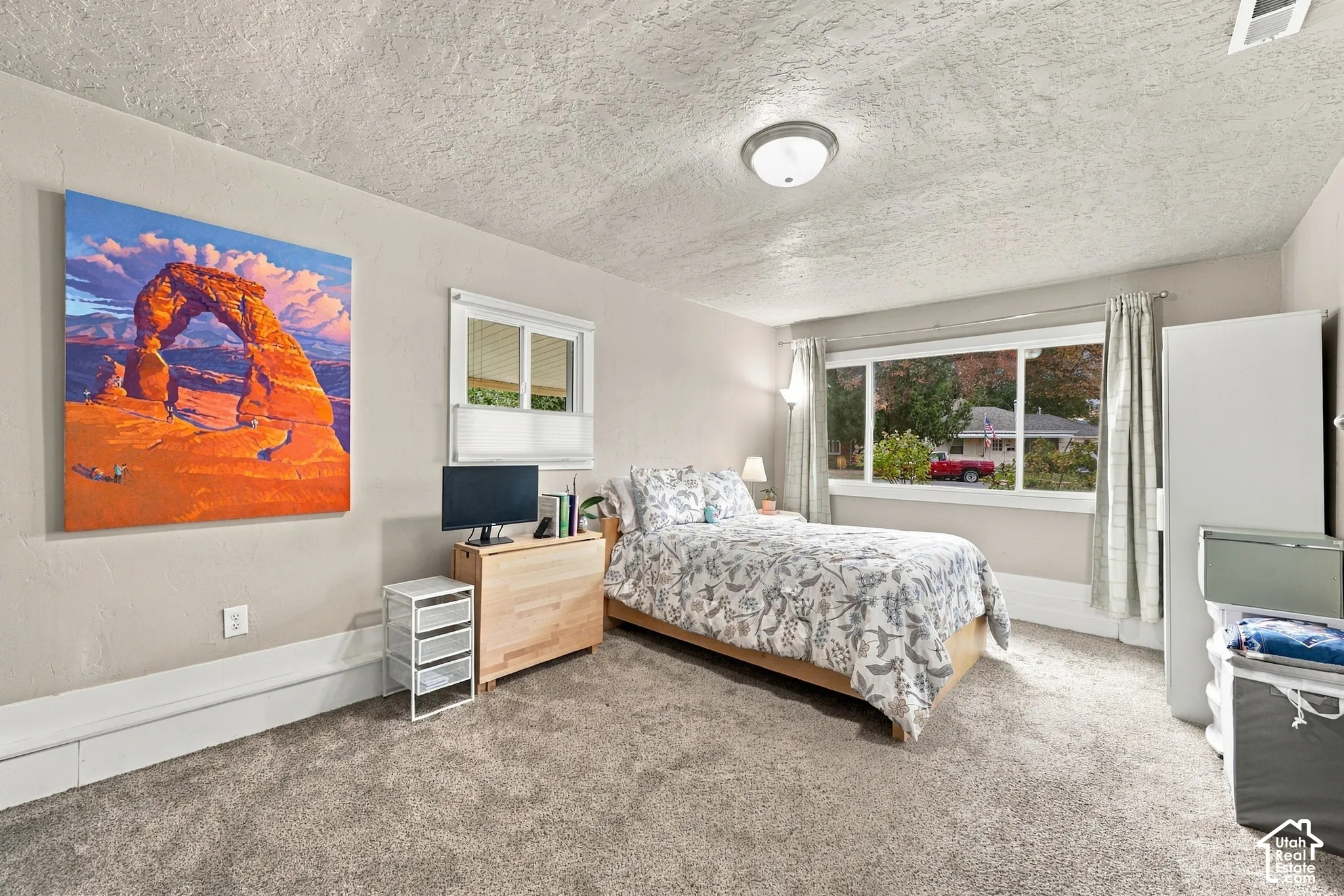 Bedroom #3 could easily be divided into two bedrooms, creating four bedrooms on the main floor each with their own window!!!