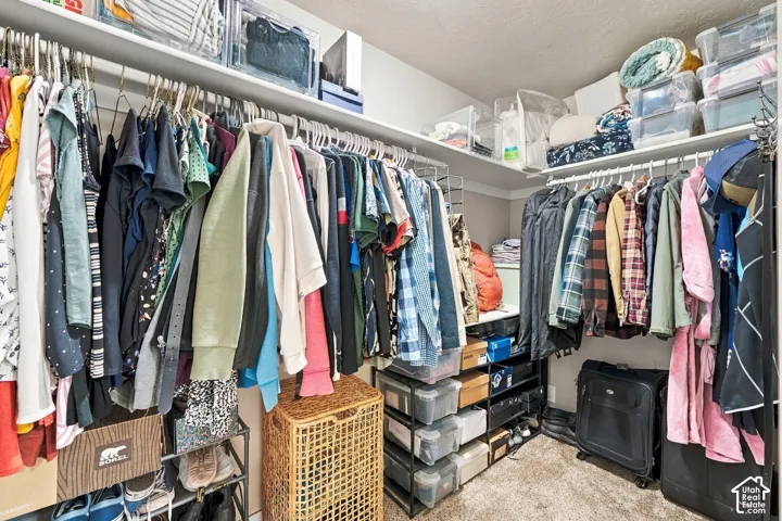 Large Walk-in closet in primary suite
