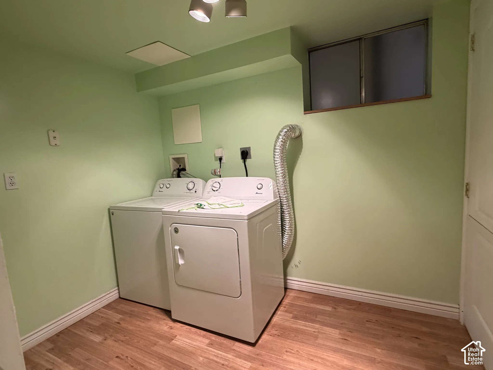W/D included! Room here for shower, stackable machines, toilet & sink if bathroom desired in basement