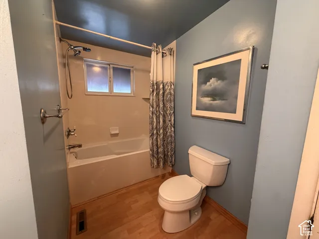 Full updated bathroom with deep soaker tub