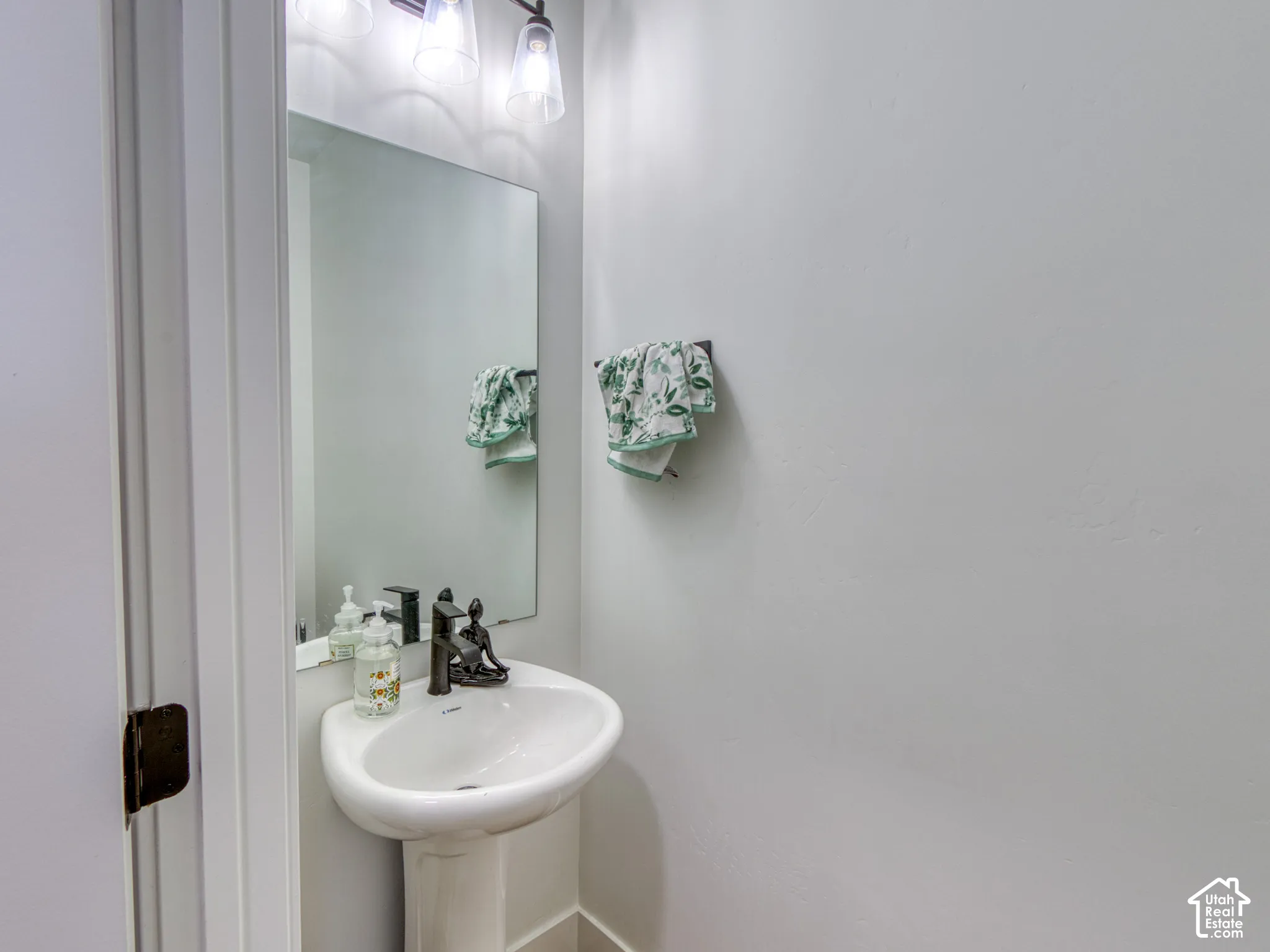 1/2 bathroom on main level