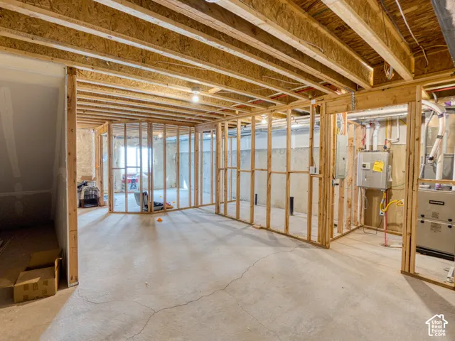 rough in for future  bathroom, bedroom and family room