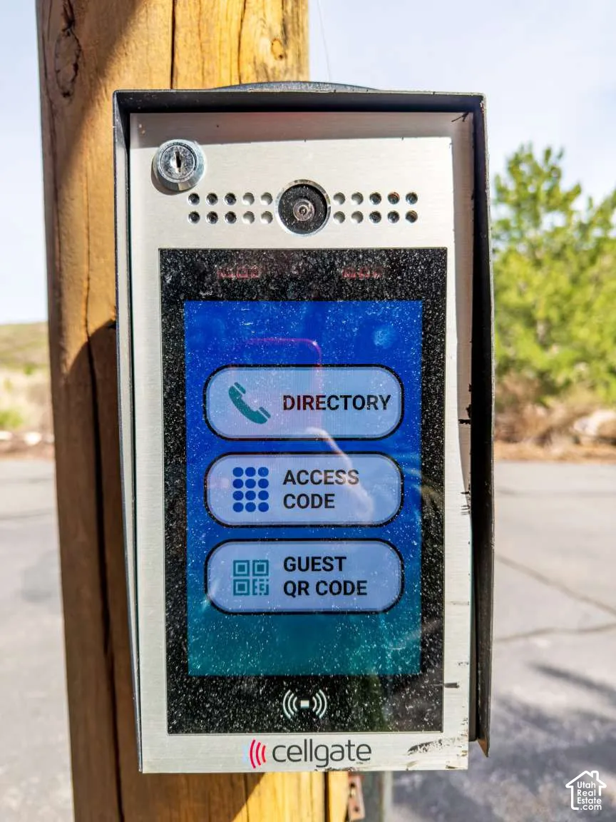 Digital entry system featuring a touchscreen interface, integrated camera, directory, keypad access, and QR code scanner