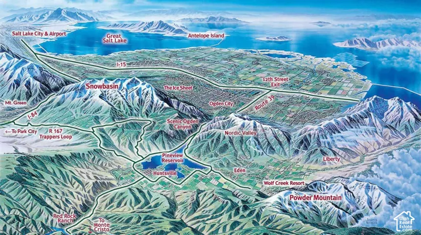 Regional Geographic Map. Illustrating the topographical layout and infrastructure surrounding the property