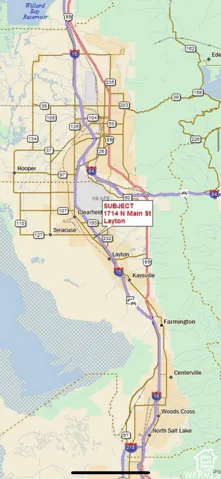 Regional Map. Illustrating the geographic location of the property