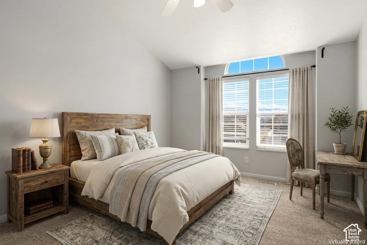 Virtual staging in farmhouse decor