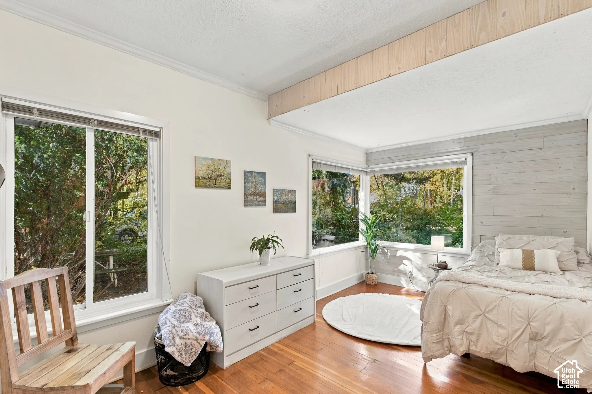 Second bedroom (on the main level) with lots of natural light
