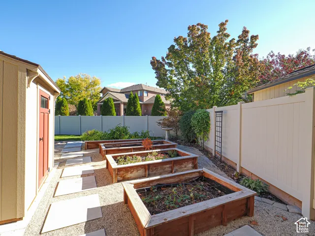 Garden area