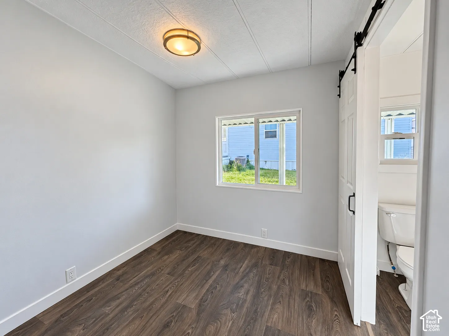 1st bedroom going down the hall on the left