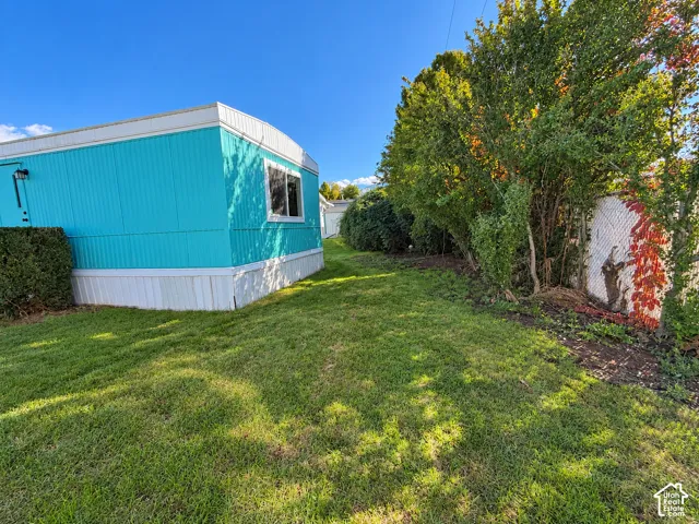 Back yard from southwest corner