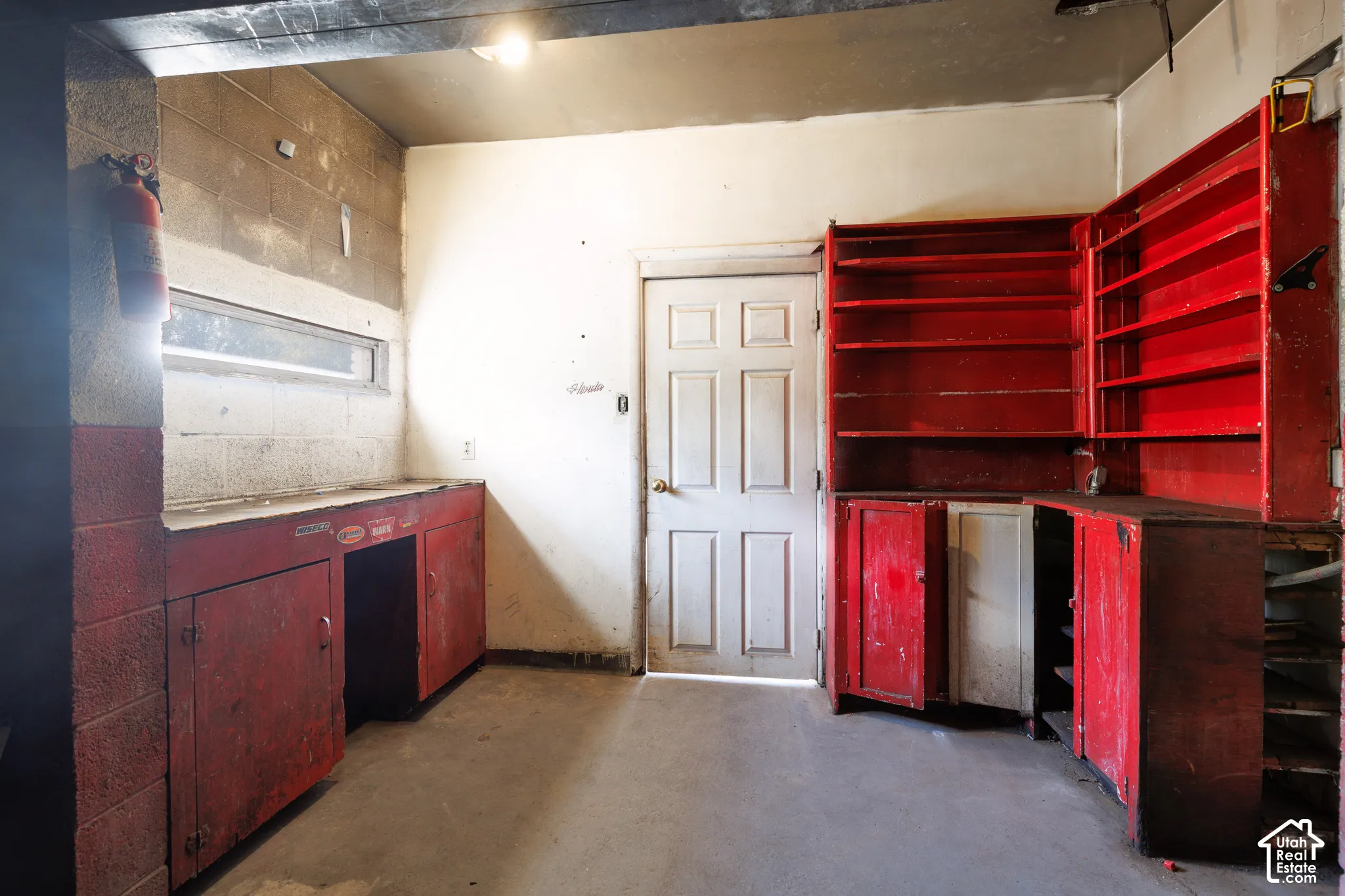 Garage tool storage area