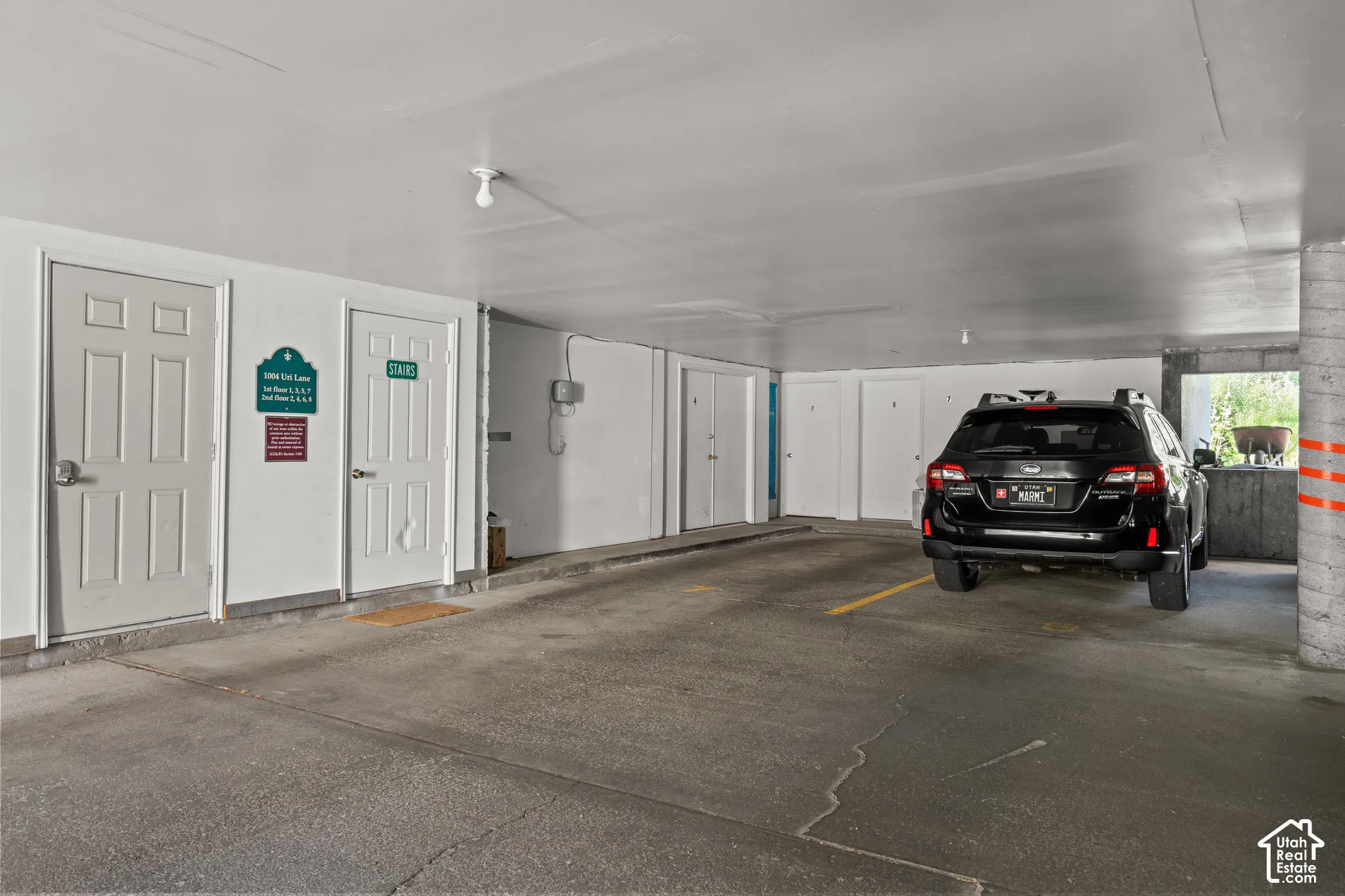 Dedicated parking stall, storage (#8)