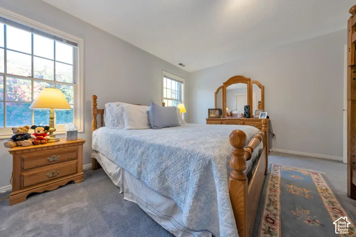 One of 5 huge bedrooms.  This room has two closets and large windows.