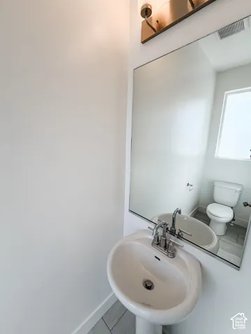 Half Bathroom on main floor