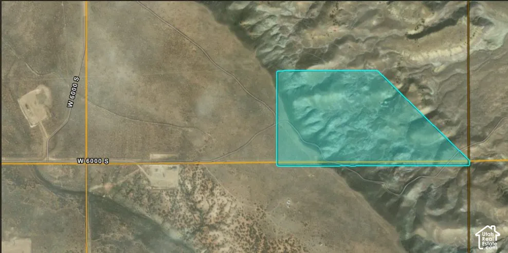 Aerial Plat Map. Visual representation of the boundaries for the property