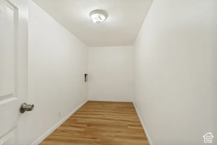 Storage room in basement