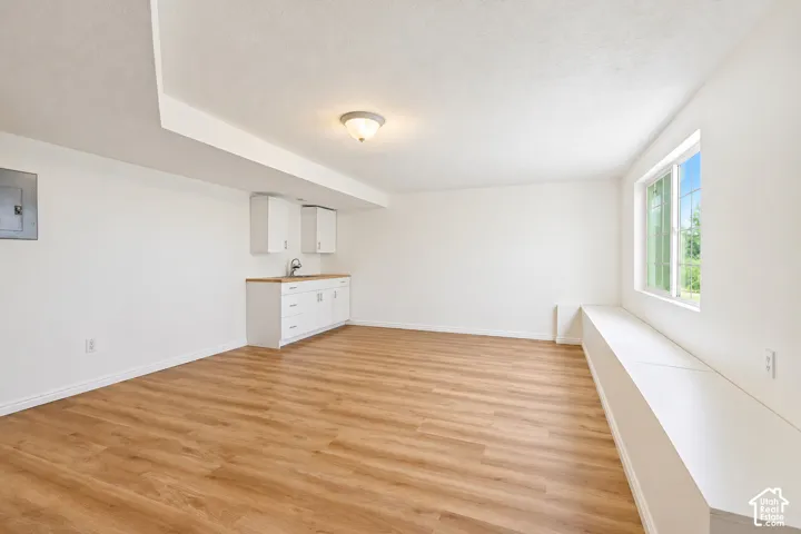 Basement bedroom #3 or multi-purpose room. Walk-out door located in this room.