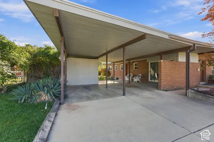 Carport for two vehicles