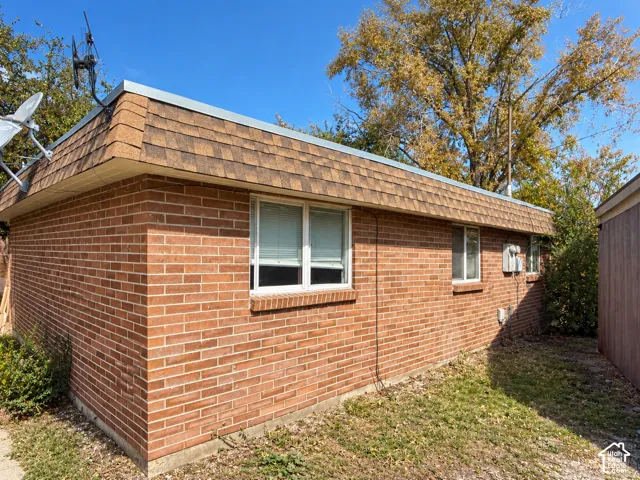 Backside of home