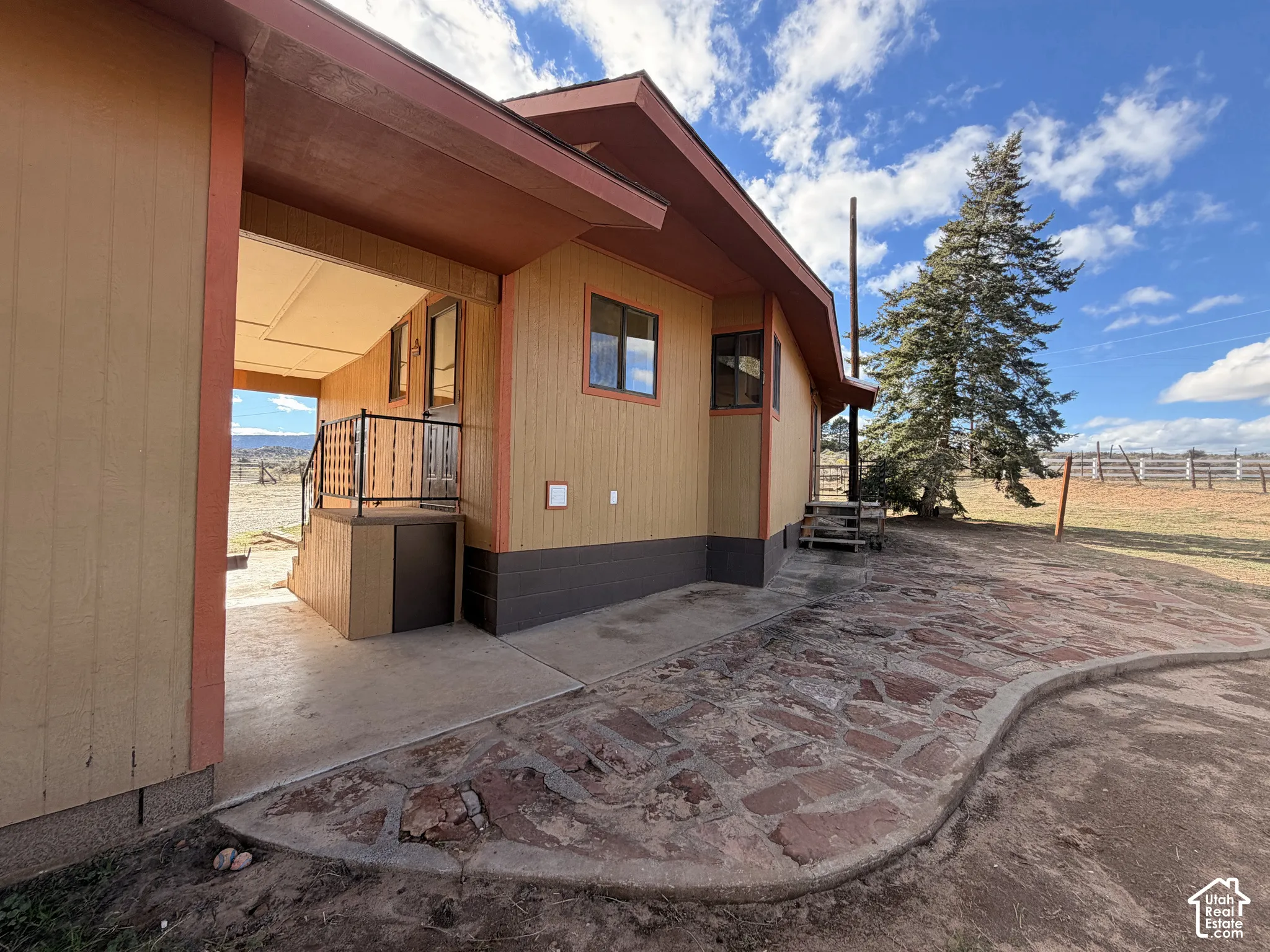 view to side entrance
