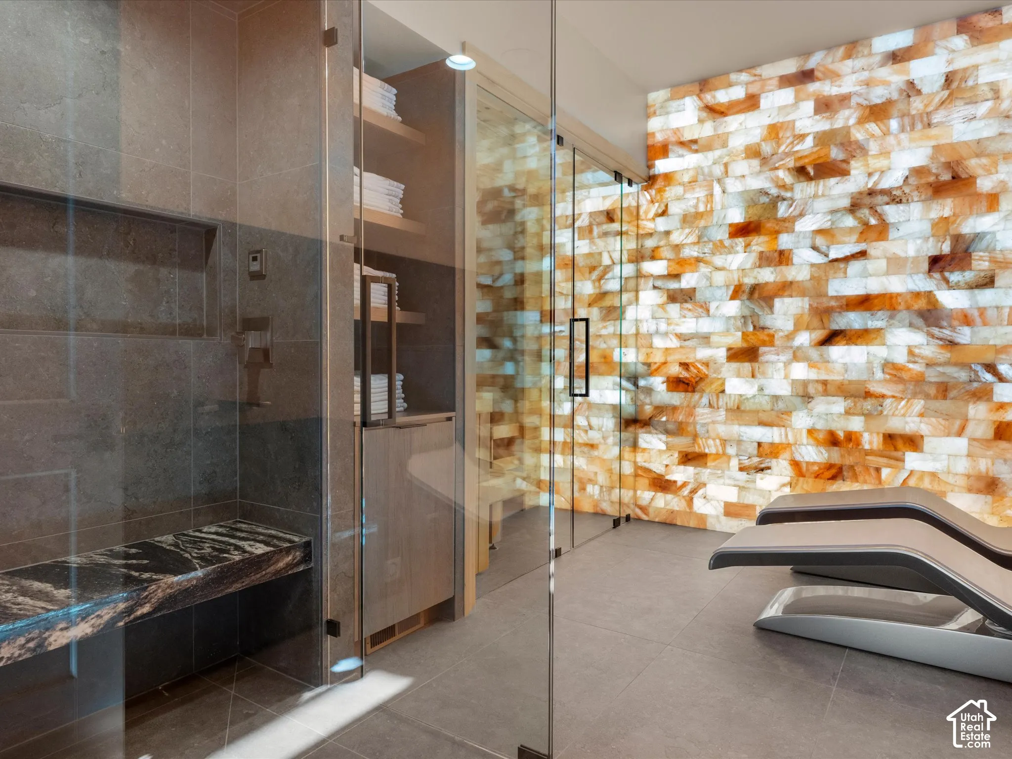Luxury in home spa room